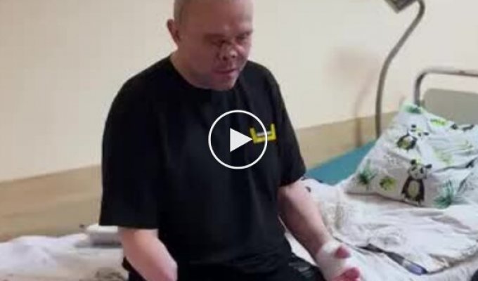 Перенес 40 операций. Потерял ногу, руку и глаз раненый воин Владимир Овсянников мечтает вернуться в армию