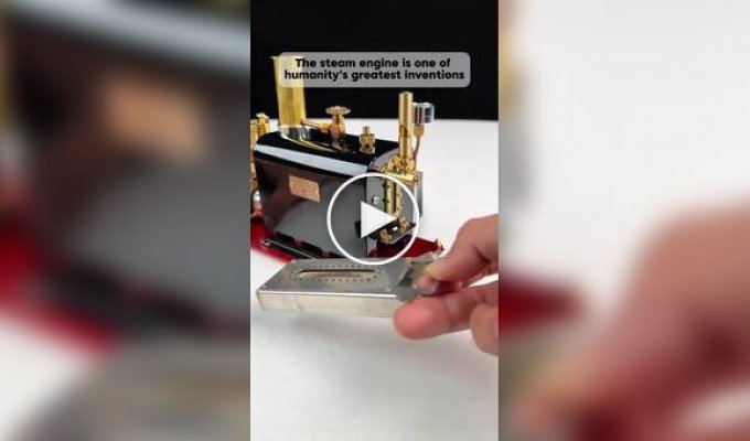 Miniature steam engine