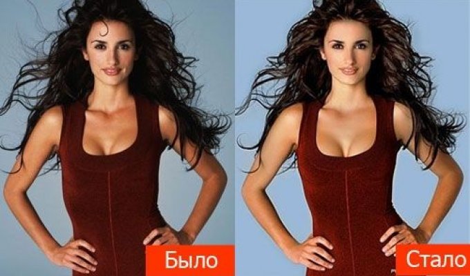 Stars. Before and after photoshop (11 Photos)