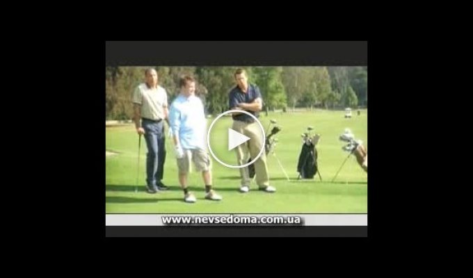 Вейдер играет в гольф