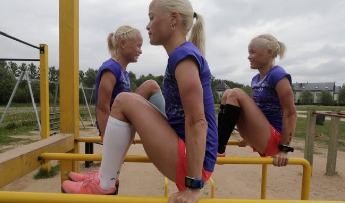 Эстонские сестры-тройняшки войдут в историю олимпийских игр (12 фото)