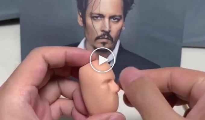 Sculpt Johnny Depp