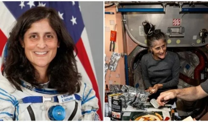 Astronaut Sunita Williams, who has been in space for five months, has lost a lot of weight (3 photos)