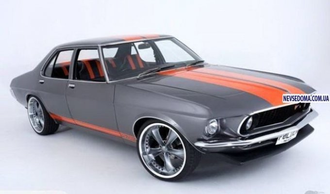 Гибрид Mustang и Holden HQ будет продан с аукциона (20 фото)