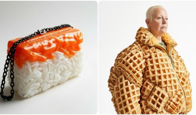 The neural network created clothes from food - and this is a new round in fashion (13 photos)