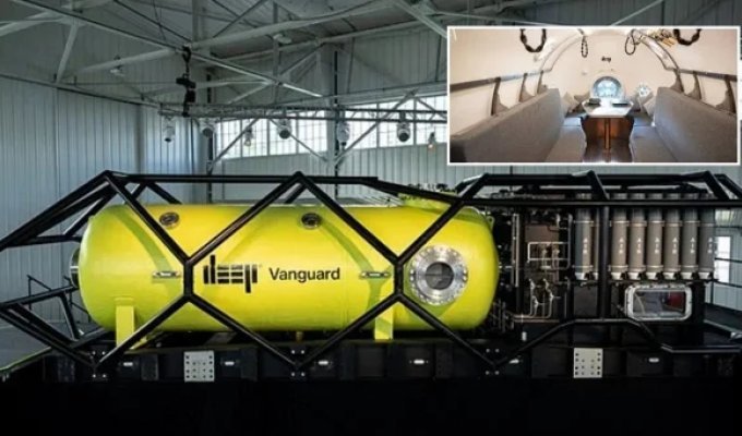 Подводная база на глубине 50 метров, где исследователи проведут не одну неделю (7 фото + 1 видео)