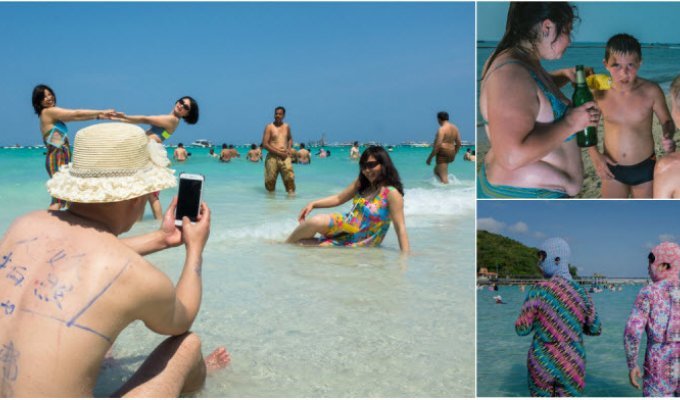 «Beach Matters» туристы в Таиланде на снимках Ларри Халлегуа (26 фото)