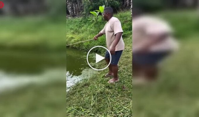 Неудачный улов и незапланированное купание