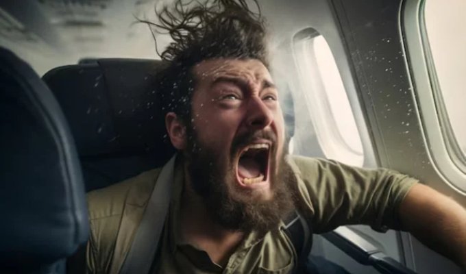 Hell's Flight: How a Wall Street Banker Turned an Airplane into a Public Restroom (6 photos)