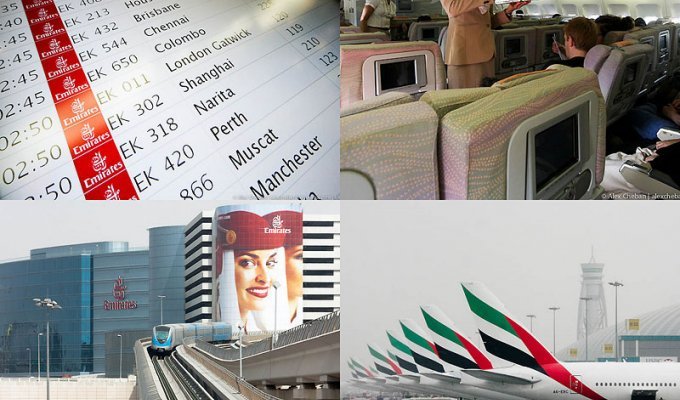 Мой полет с Emirates (47 фото)