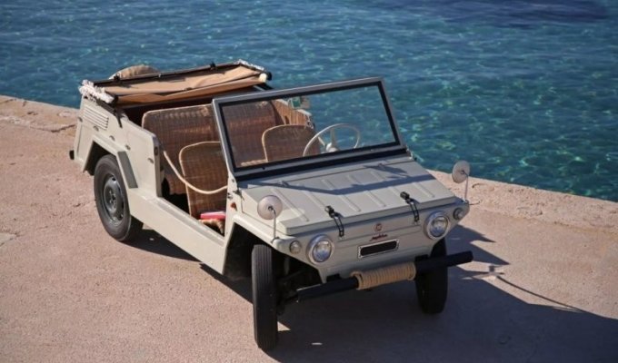 Fiat 600 Savio Jungla — разработанному для военных Fiat нашлось место на Лазурном берегу (13 фото)
