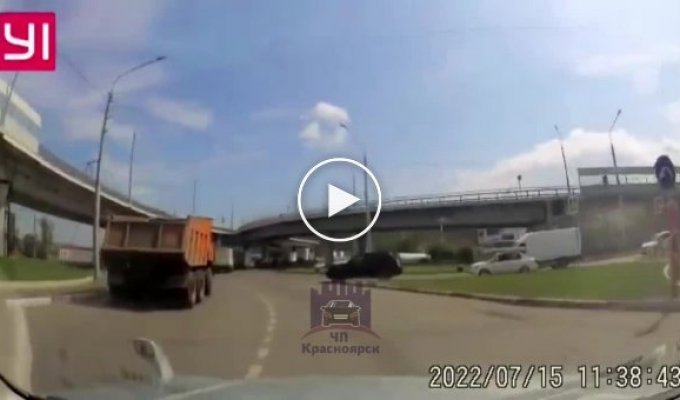 Водитель КАМАЗа, который не очень знает правила дорожного движения