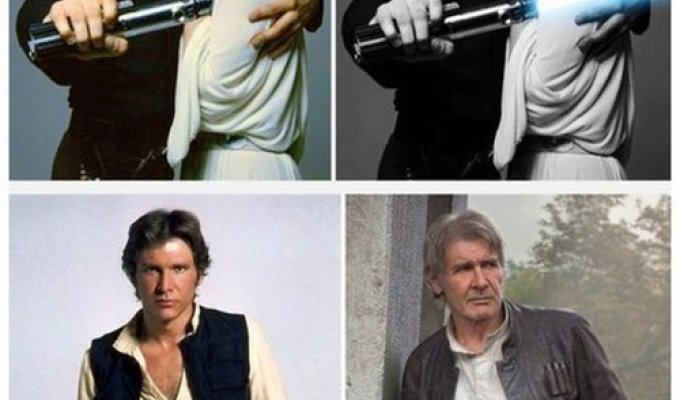 Актеры фантастической саги «Звездные войны» тогда и сейчас (8 фото)