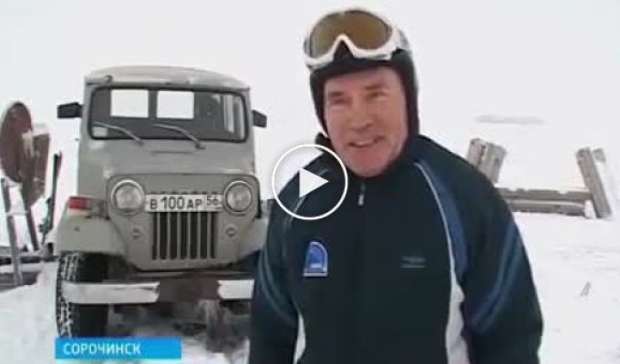 Оренбургский пенсионер открыл свой горнолыжный курорт