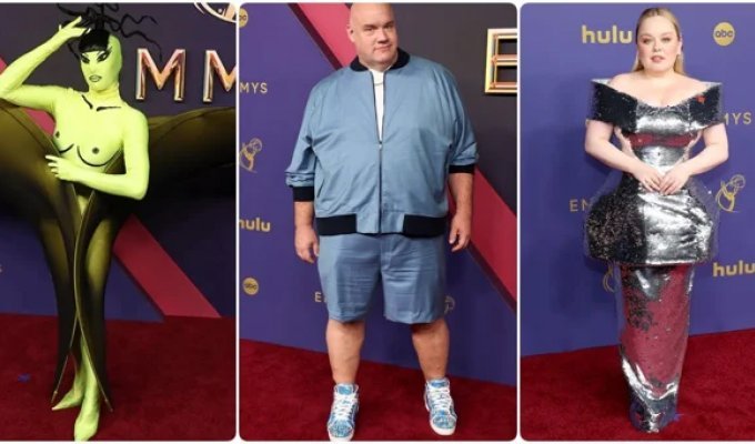 The worst images of stars on the red carpet at the Emmy Awards 2024 (15 photos)