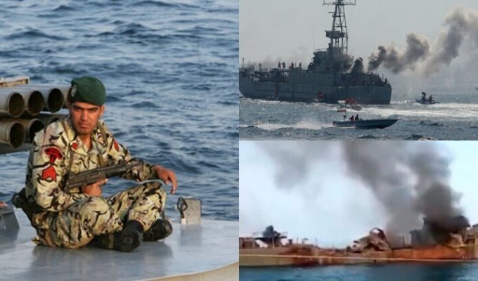 Иранские военные по ошибке подбили свой же корабль - 19 человек погибло (7 фото)