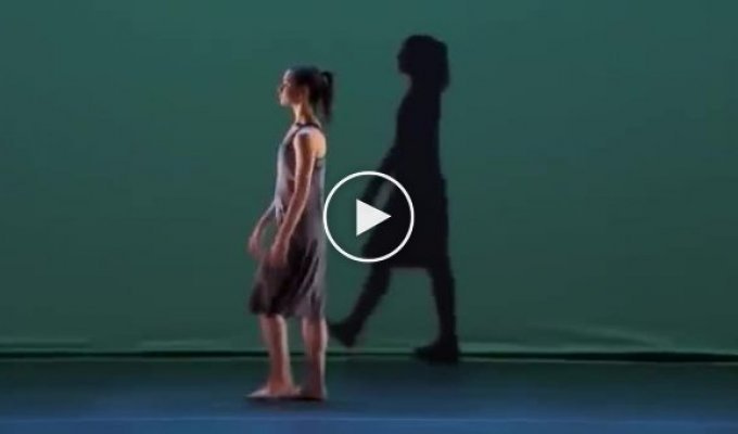 Ошеломляющие теневые танцы на шоу America got talent