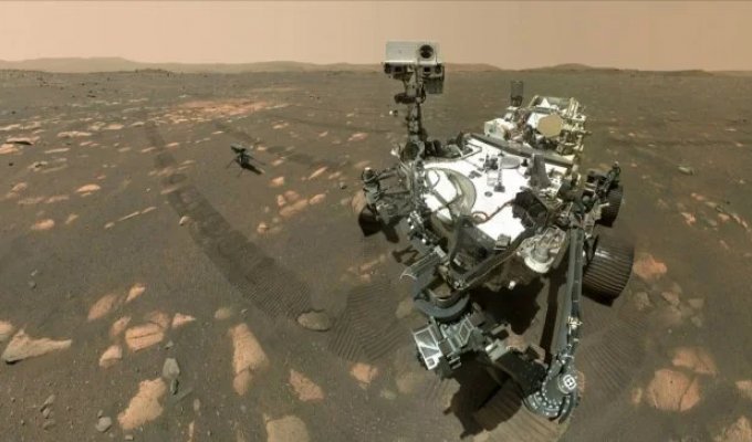 New photos from the surface of Mars from the Perseverance robot (6 photos)