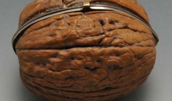 Шкатулка из грецкого ореха (4 фото)