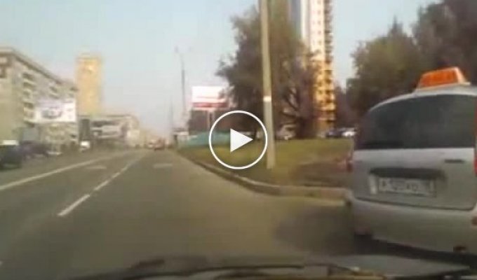Погоня за таксистом в Ижевске