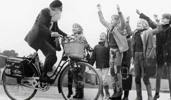 How "Steel Grandfather" Gustav Håkansson put cycling champions to shame (9 photos)