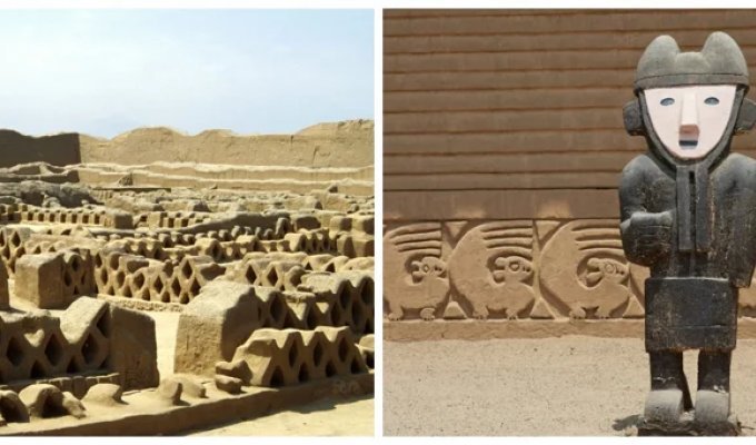 Chan Chan: a giant desert fortress of the Chimu tribe (10 photos + 1 video)