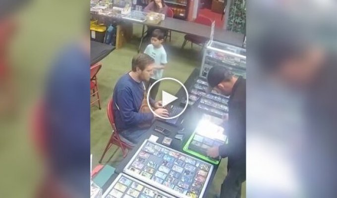 Коллекционер поймал вора с поличным