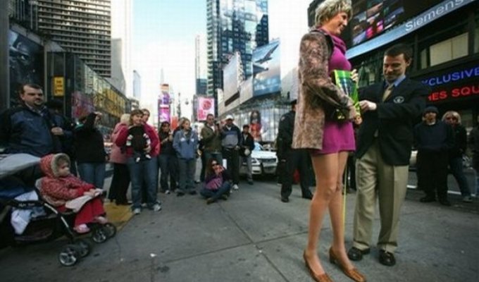  Светлана Панкратова - самые длинные ноги в мире (4 фото)
