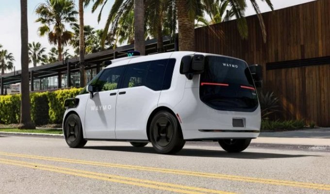 Новая модель беспилотника для такси-сервиса Waymo (4 фото)