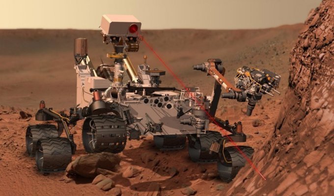 Бортовая лаборатория Curiosity снова начала работать после полуторагодового перерыва (3 фото + 1 видео)