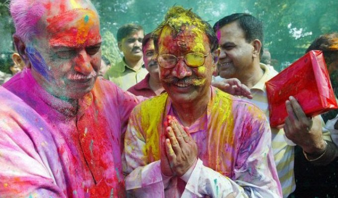 Цветопредставление (8 фото) Индийский праздник