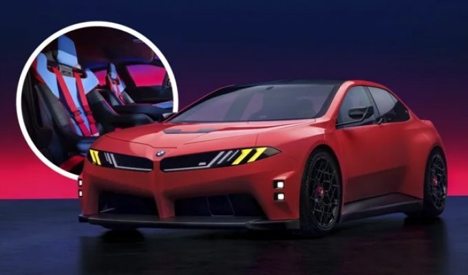BMW reveals the precursor to the electric M3 (27 photos)