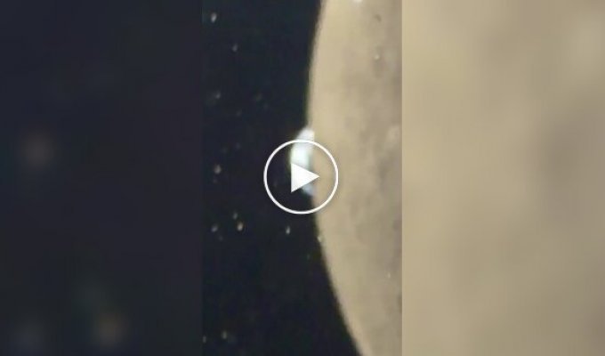 Sunset of the Earth from space