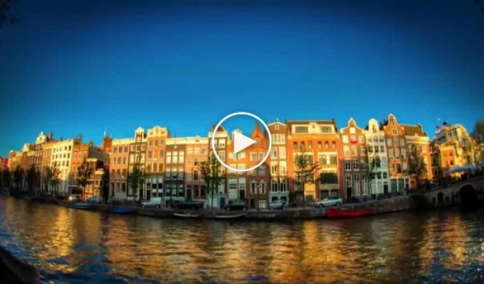 Timelapse в Амстердаме