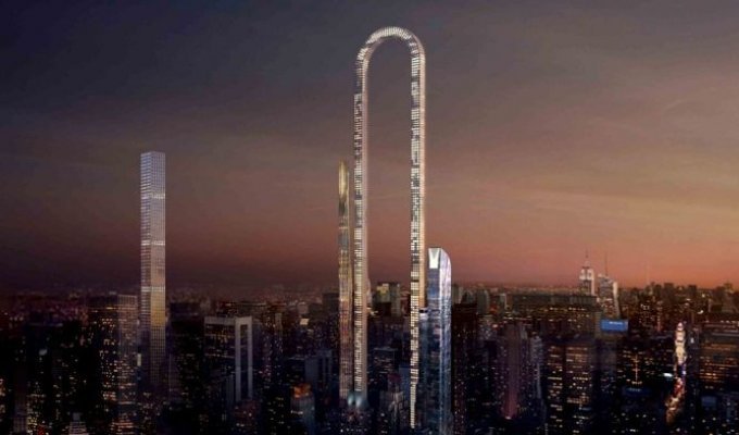 В Нью-Йорке хотят построить самый длинный небоскреб (8 фото)