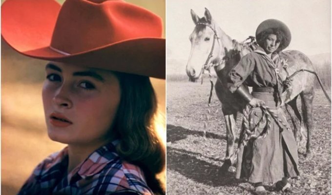 The story of the first Texas cowgirls (20 photos)