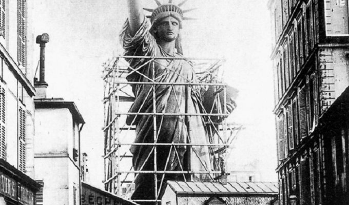 Только несколько людей в мире знают, кому на самом деле принадлежит лицо Статуи Свободы (7 фото)