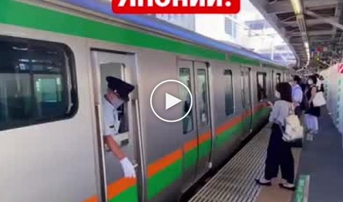 Як виглядають вагони поїзда в Японії