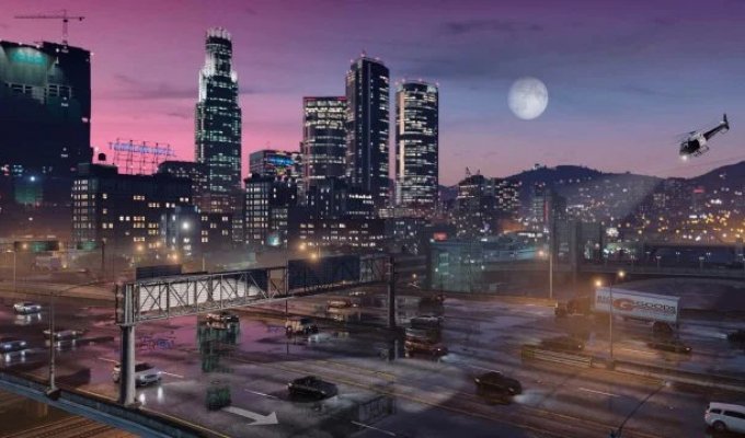 Nextgen version of GTA 5 was released on PC (7 photos)