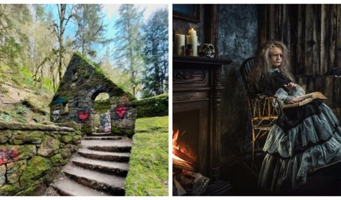 Portland's witch castle and its dark secrets (16 photos)