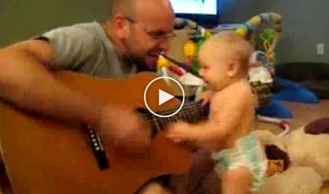 Ребенку нравится песня в исполнение Bon Jovi