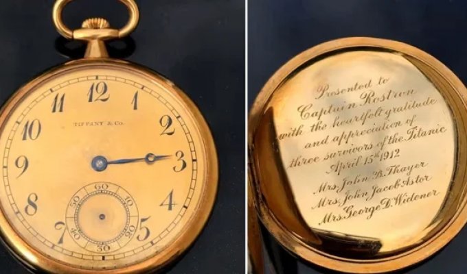 The Gold Watch of the Captain Who Saved the Passengers of the Titanic Sold for a Record Amount (10 photos)