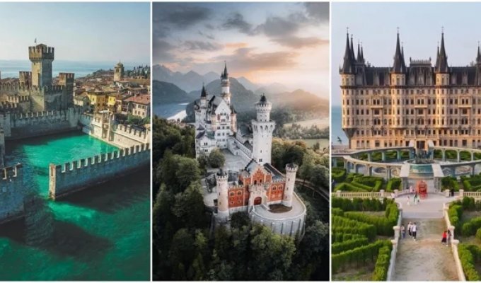 Ancient castles that make you wonder, because they were built by people (16 photos)