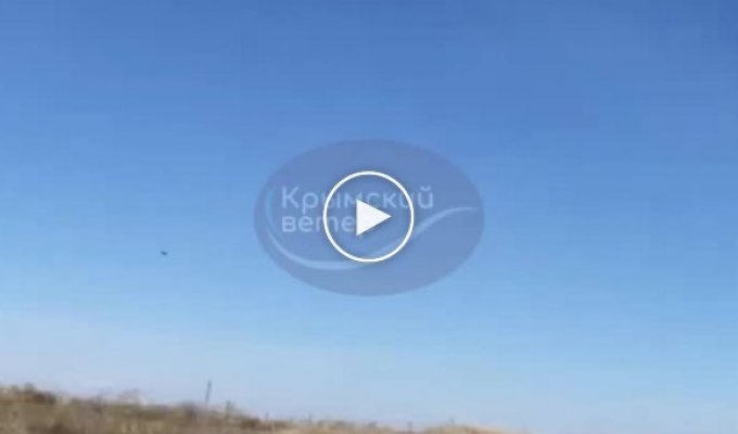 Вероятно, украинская крылатая ракета Storm Shadow пролетела над Симферполем в направлении Севастополя