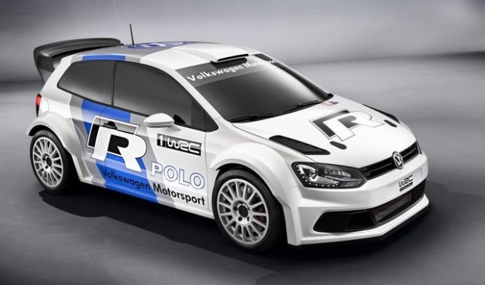 Раллийный Polo WRC от компании Volkswagen (8 фото)