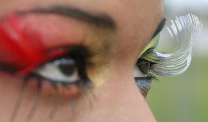 Eyelash extensions - yesterday and today (10 photos)