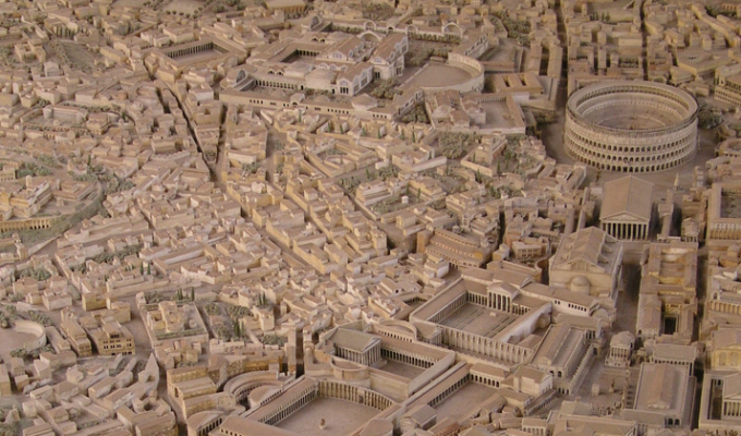Археолог восстановил древний Рим (10 фото)