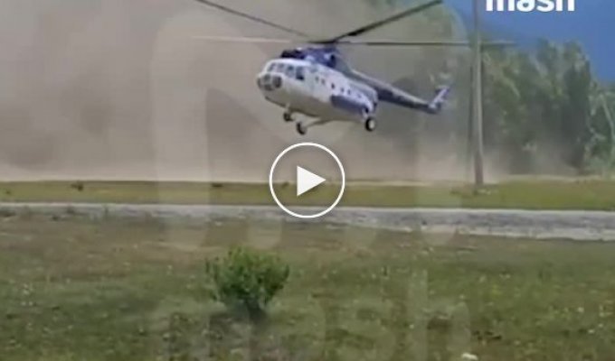 На Алтае потерпел крушение вертолет Ми-8