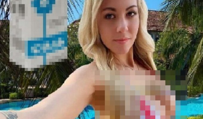 British woman paid $7,500 for breast augmentation with saline (3 photos)