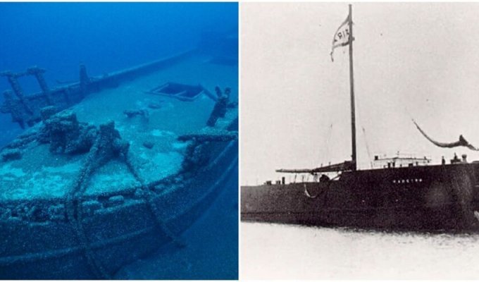 A ship that disappeared 128 years ago was found at the bottom of the lake (6 photos + 1 video)